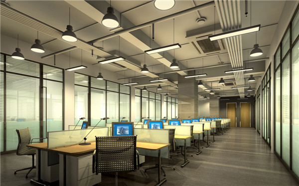 深雕办公室装修效果图